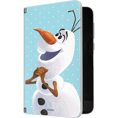 Disney Frozen Olaf Polka Dots Surface Duo Skin