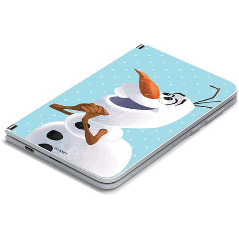 Disney Frozen Olaf Polka Dots Surface Duo Skin