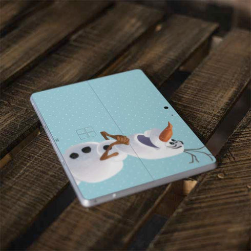 Disney Frozen Olaf Polka Dots Surface Go Skin