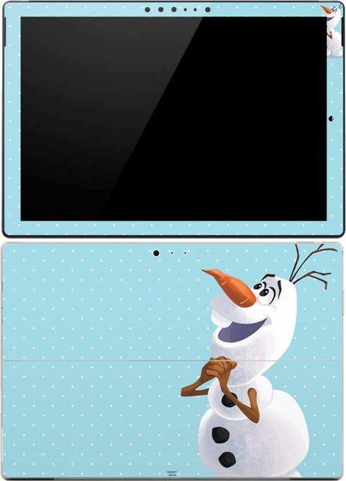 Disney Frozen Olaf Polka Dots Surface Pro 4 Skin