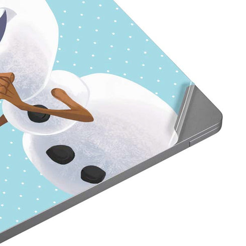 Disney Frozen Olaf Polka Dots Universal Laptop 16.6in (13.4 x 9.7in) Skin