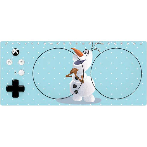 Disney Frozen Olaf Polka Dots Xbox Adaptive Controller Skin