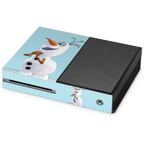 Disney Frozen Olaf Polka Dots Xbox One Console Skin