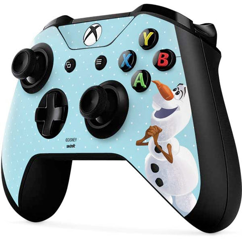 Disney Frozen Olaf Polka Dots Xbox One X Controller Skin