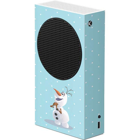 Disney Frozen Olaf Polka Dots Xbox Series S Console Skin