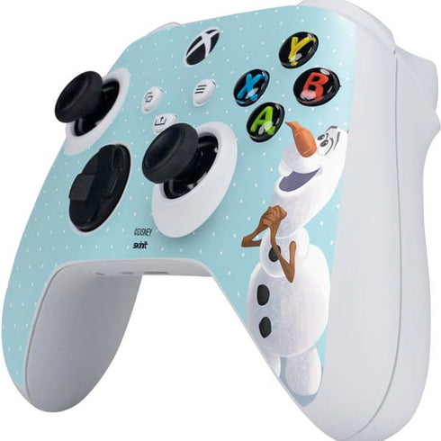 Disney Frozen Olaf Polka Dots Xbox Series S Controller Skin