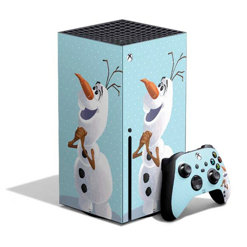 Disney Frozen Olaf Polka Dots Xbox Series X Skins