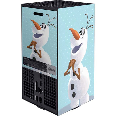 Disney Frozen Olaf Polka Dots Xbox Series X Bundle Skin