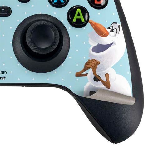 Disney Frozen Olaf Polka Dots Xbox Series X Controller Skin