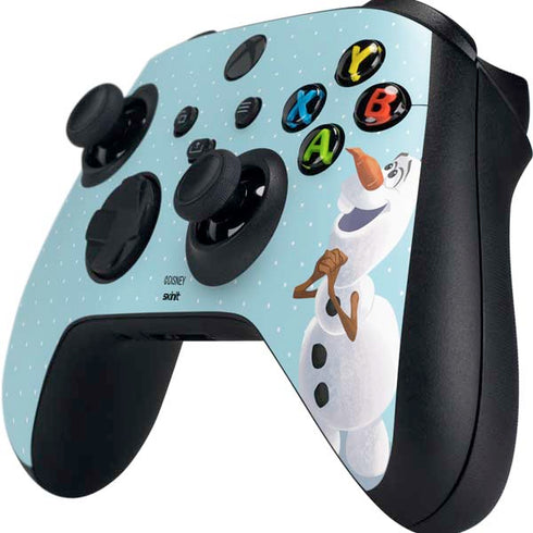 Disney Frozen Olaf Polka Dots Xbox Series X Controller Skin