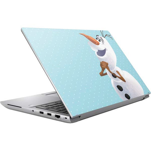 Disney Frozen Olaf Polka Dots HP ZBook Fury 16 G10 Skin