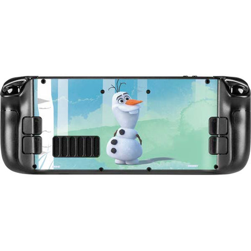 Disney Frozen II Olaf Steam Deck Handheld Gaming Computer Skin