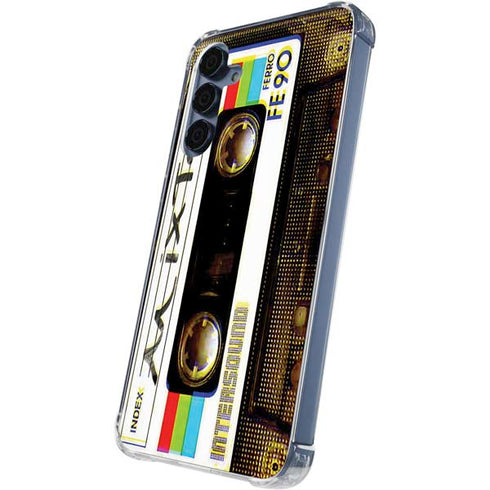 Old Mixtape Galaxy A35 5G Clear Case