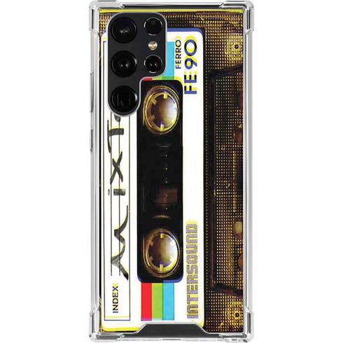 Old Mixtape Galaxy S23 Ultra Clear Case