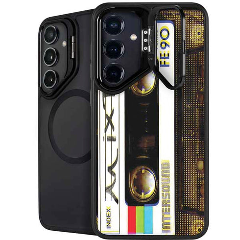 Old Mixtape Galaxy S25 Kickstand Case