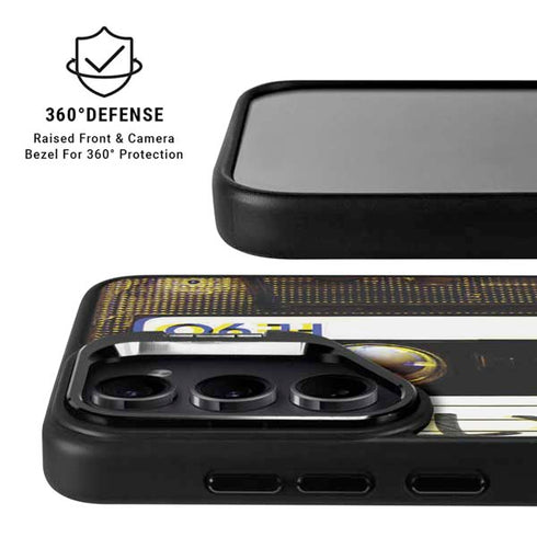 Old Mixtape Galaxy S25 Kickstand Case