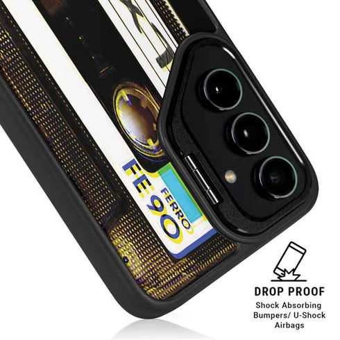 Old Mixtape Galaxy S25 Kickstand Case