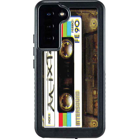 Old Mixtape Galaxy S24 Plus Waterproof Case