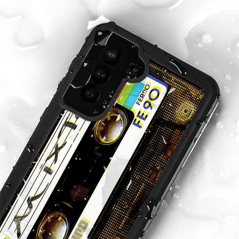 Old Mixtape Galaxy S24 Plus Waterproof Case