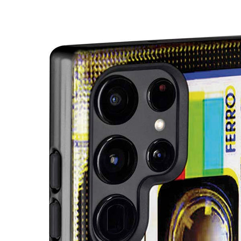 Old Mixtape Galaxy S25 Ultra Impact Case