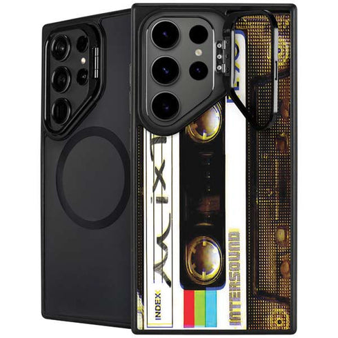 Old Mixtape Galaxy S25 Ultra Kickstand Case