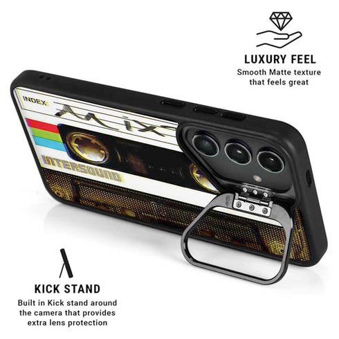 Old Mixtape Galaxy S25 Ultra Kickstand Case