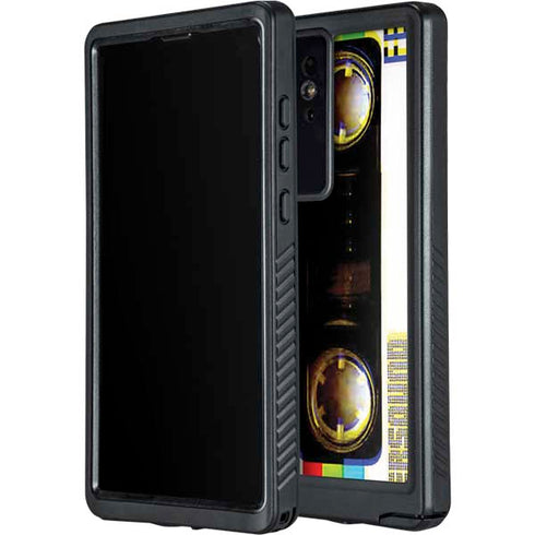 Old Mixtape Galaxy S24 Ultra Waterproof Case