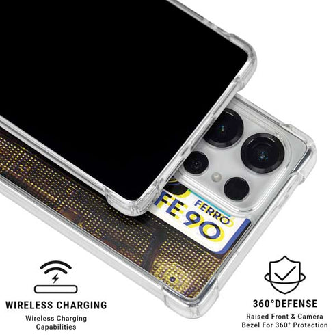 Old Mixtape Galaxy S25 Ultra Clear Case