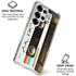 Old Mixtape Galaxy S25 Ultra Clear Case