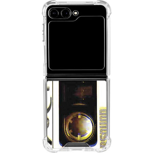 Old Mixtape Galaxy Z Flip6 Clear Case