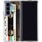 Old Mixtape Galaxy Z Fold5 5G Clear Case