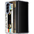 Old Mixtape Galaxy Z Fold5 5G Clear Case