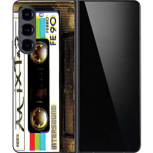 Old Mixtape Galaxy Z Fold5 5G Skin