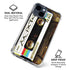 Old Mixtape iPhone 15 Clear Case
