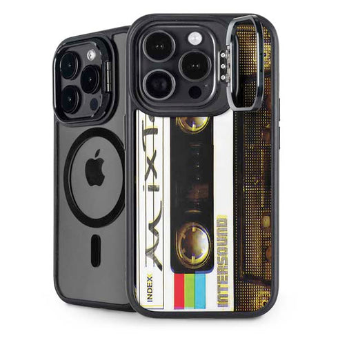 Old Mixtape iPhone 15 Pro Kickstand Case