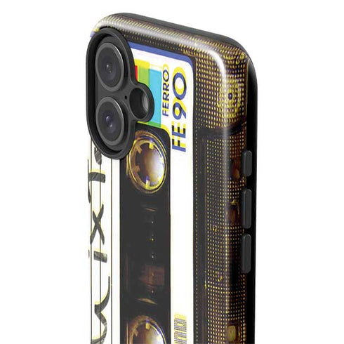 Old Mixtape iPhone 16 Plus Impact Case