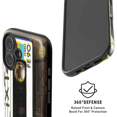 Old Mixtape iPhone 16 Plus Magsafe Impact Case