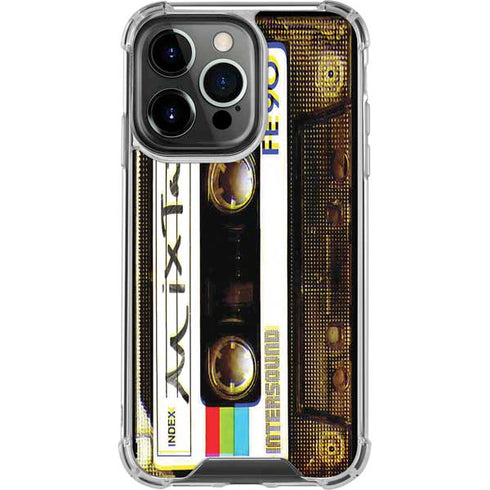 Old Mixtape iPhone 16 Pro Clear Case