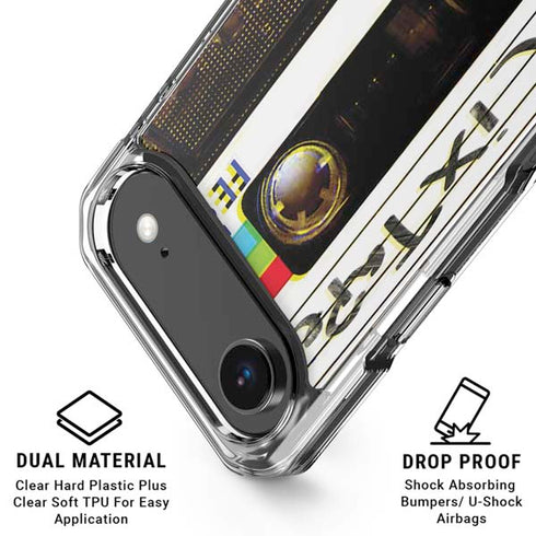 Old Mixtape iPhone 17 Air Clear Case