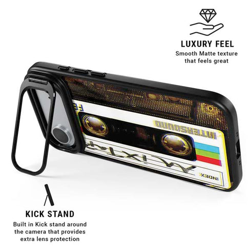 Old Mixtape iPhone 17 Air Kickstand Case
