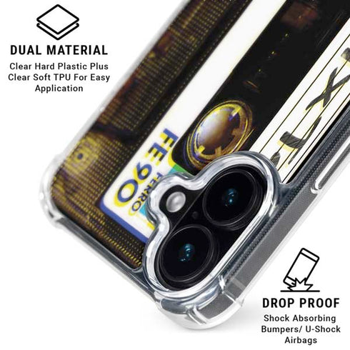 Old Mixtape iPhone 17 Clear Case