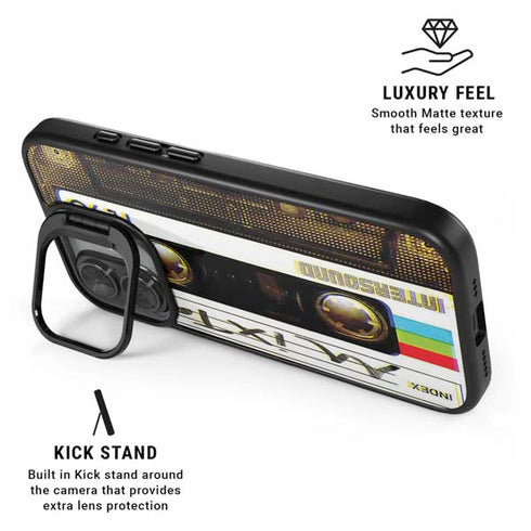 Old Mixtape iPhone 17 Kickstand Case