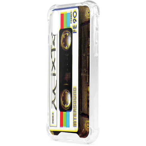 Old Mixtape iPhone XS Clear Case