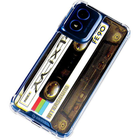 Old Mixtape Moto G 5G (2024) Clear Case