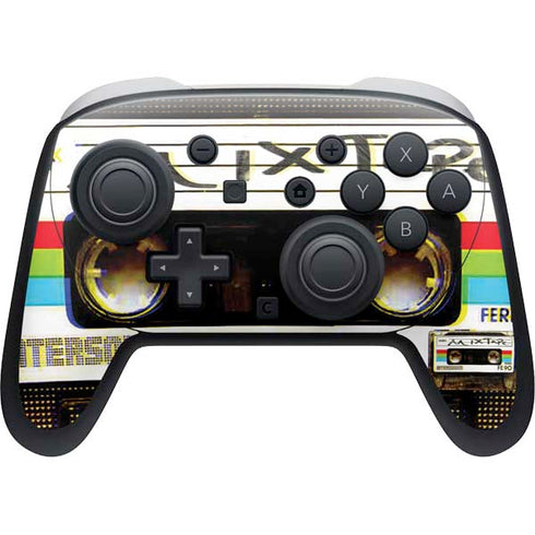 Old Mixtape Nintendo Switch 2 (2025) Pro Controller Skin
