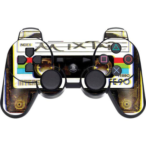 Old Mixtape PS3 Dual Shock wireless controller Skin