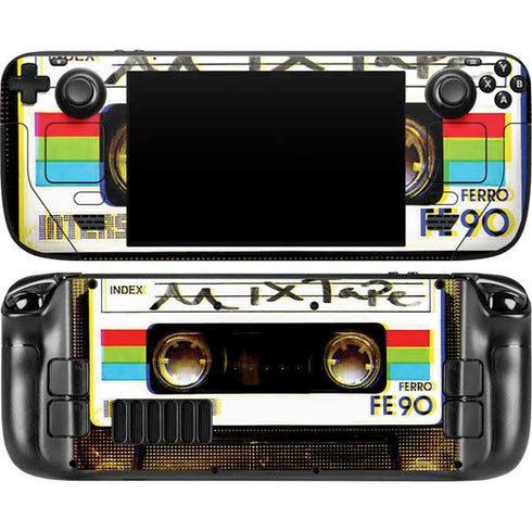 Old Mixtape Steam Deck Handheld Gaming Computer OLED Skin