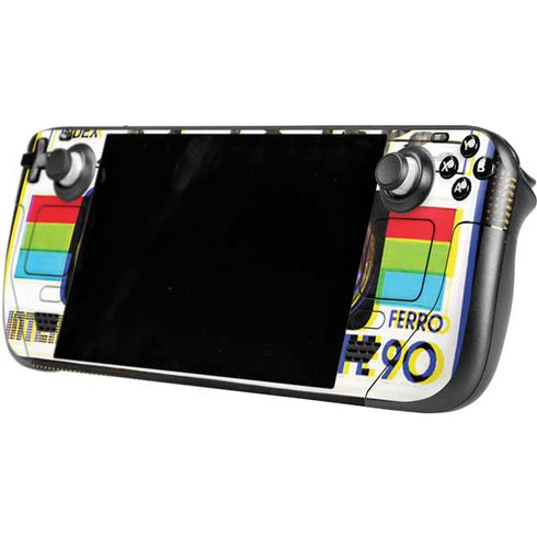Old Mixtape Steam Deck Handheld Gaming Computer OLED Skin