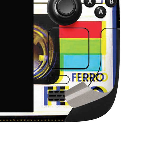 Old Mixtape Steam Deck Handheld Gaming Computer OLED Skin
