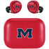 University of Mississippi Ole Miss Logo Red Amazon Echo Buds Skin